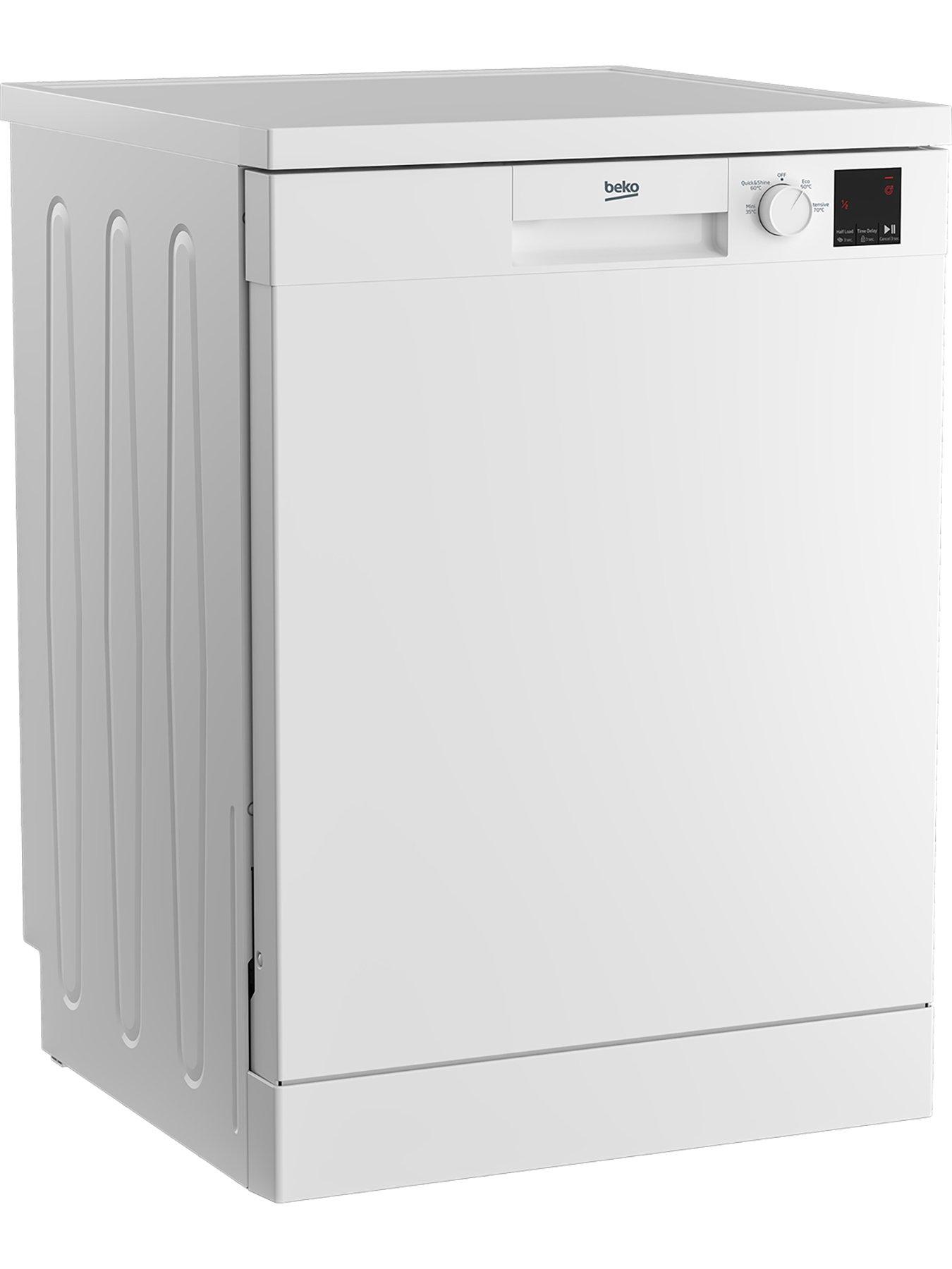 Image 2 of 6 of Beko DVN04X20W 13-Place&nbsp;Full Size Freestanding Dishwasher -&nbsp;White