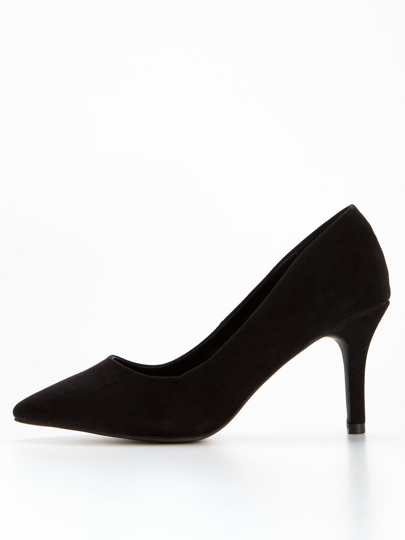 Black deals work heels