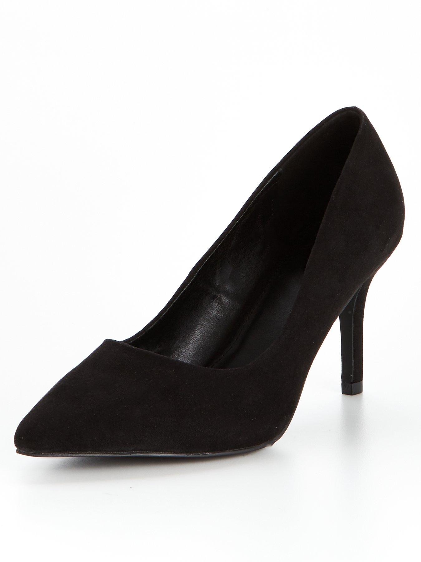 Cheap black store court shoes