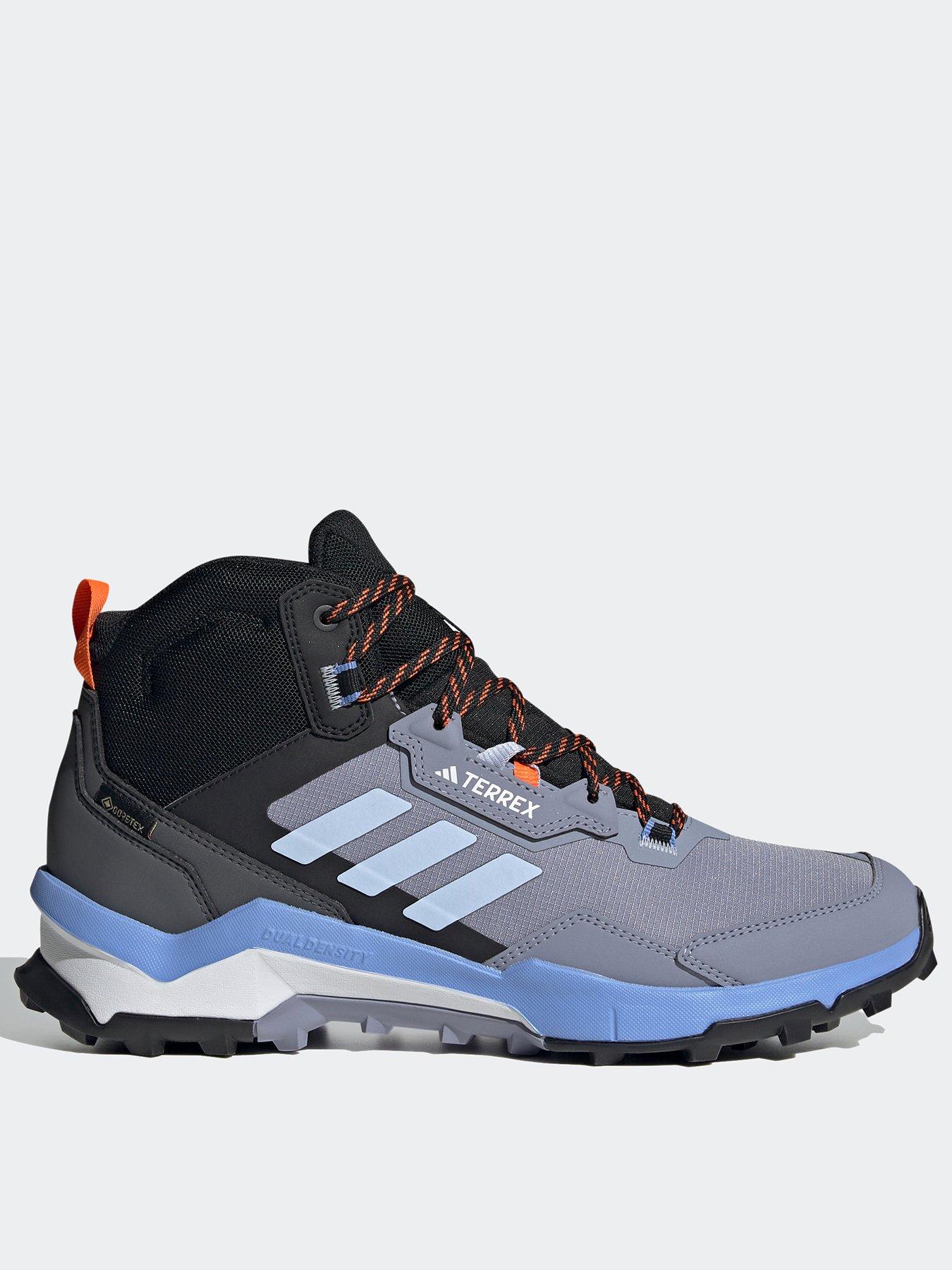 adidas Terrex Ax4 Mid Gore-Tex Hiking Trainers - Purple/Blue | very.co.uk
