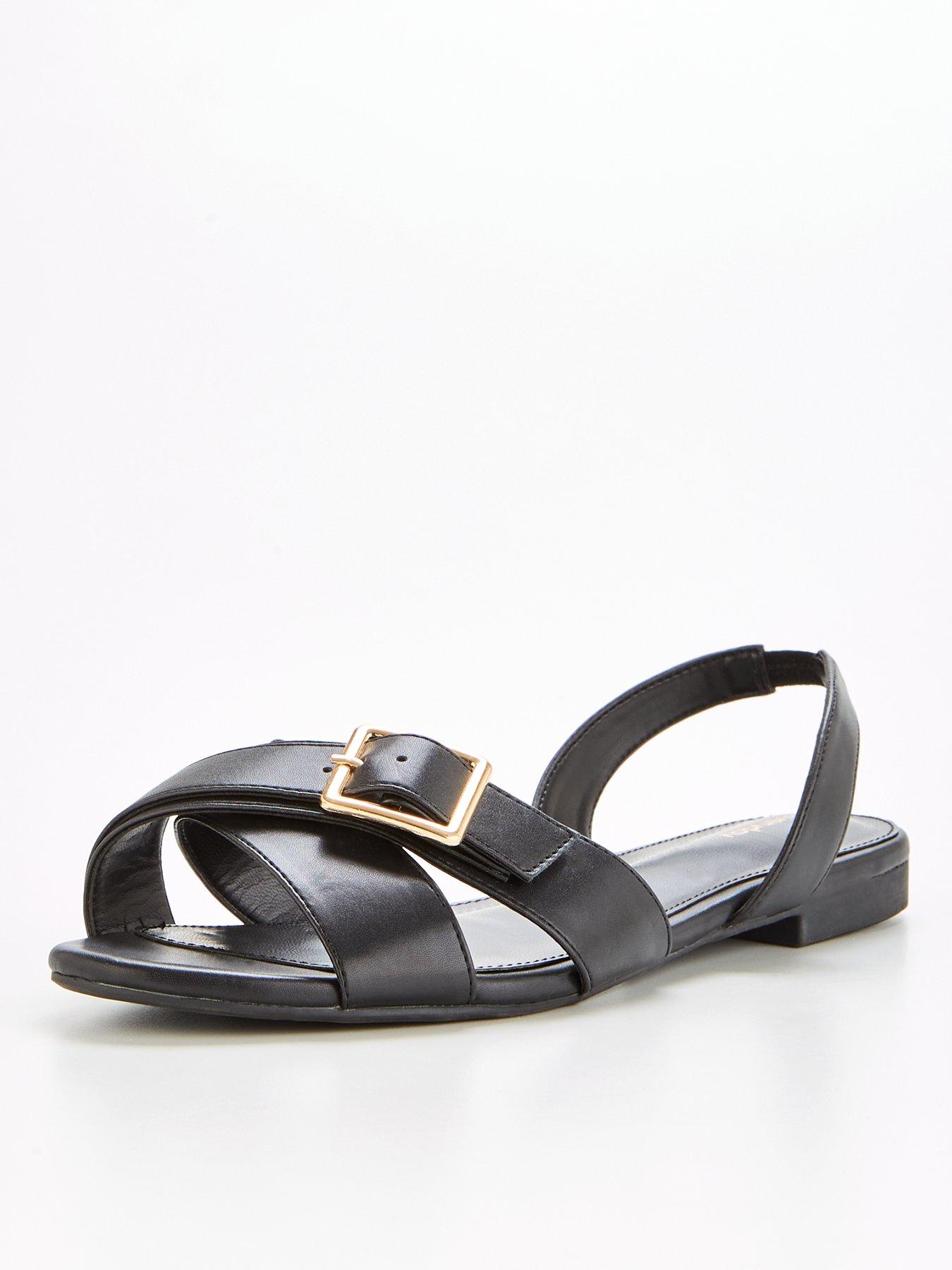 Peep toe best sale sandals wide fit