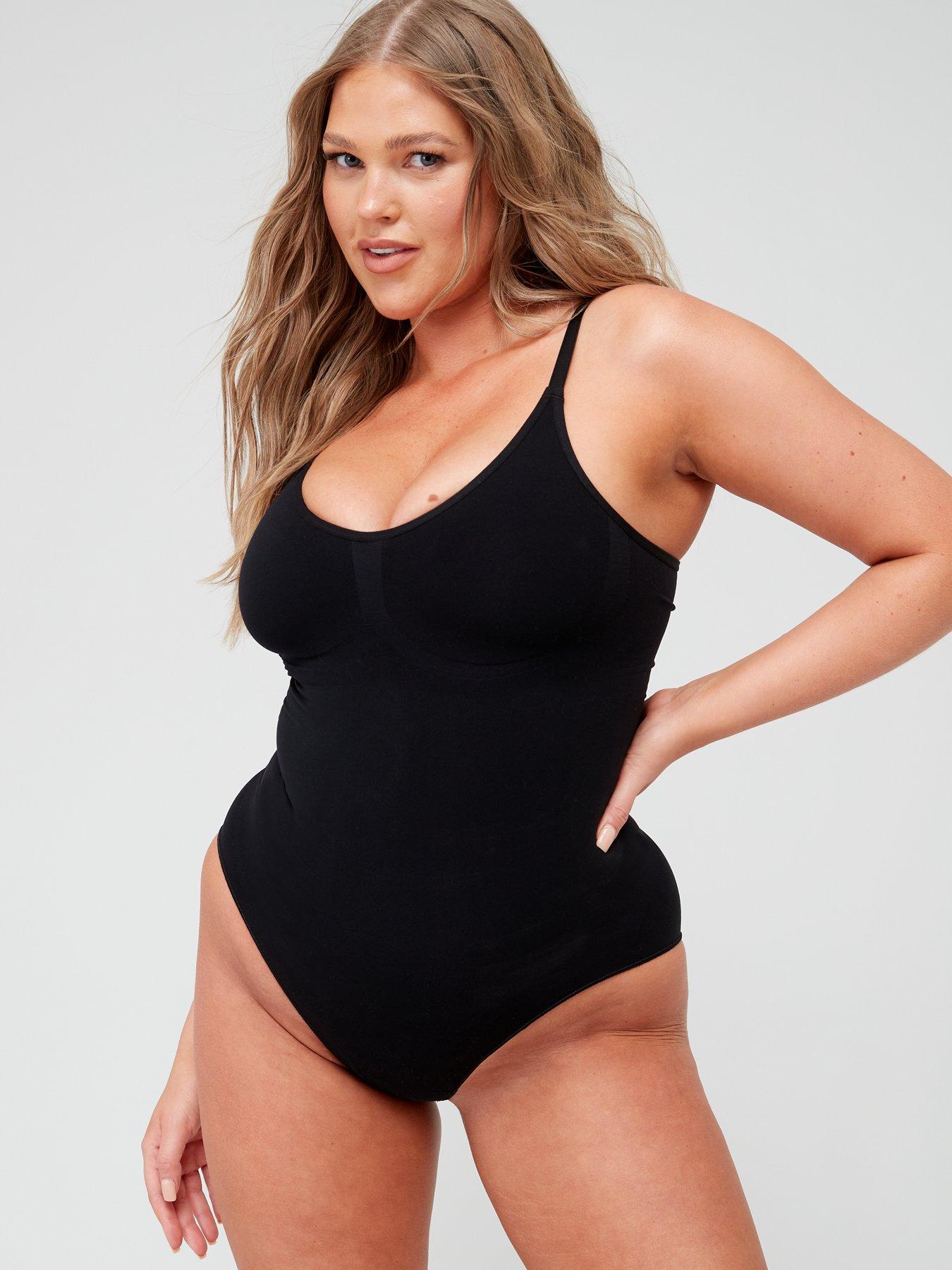 Everybody Shape Enhancing Seamless Bodysuit Black Very