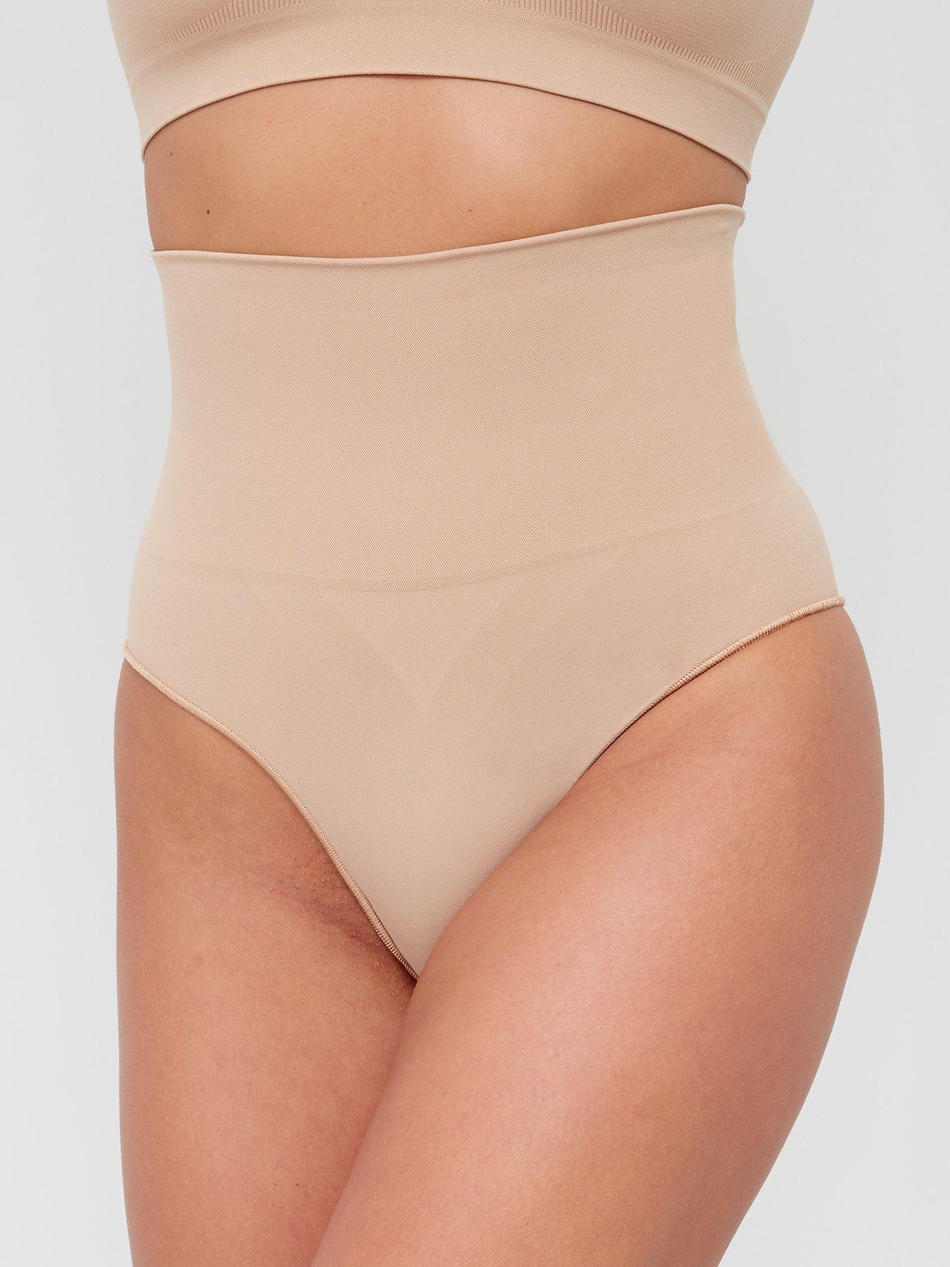 Urbody High Waisted Compression Thong Sand