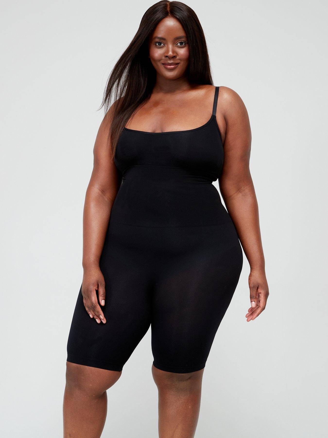 Everybody Shape Enhancing Seamless Mid Thigh Short Black Very