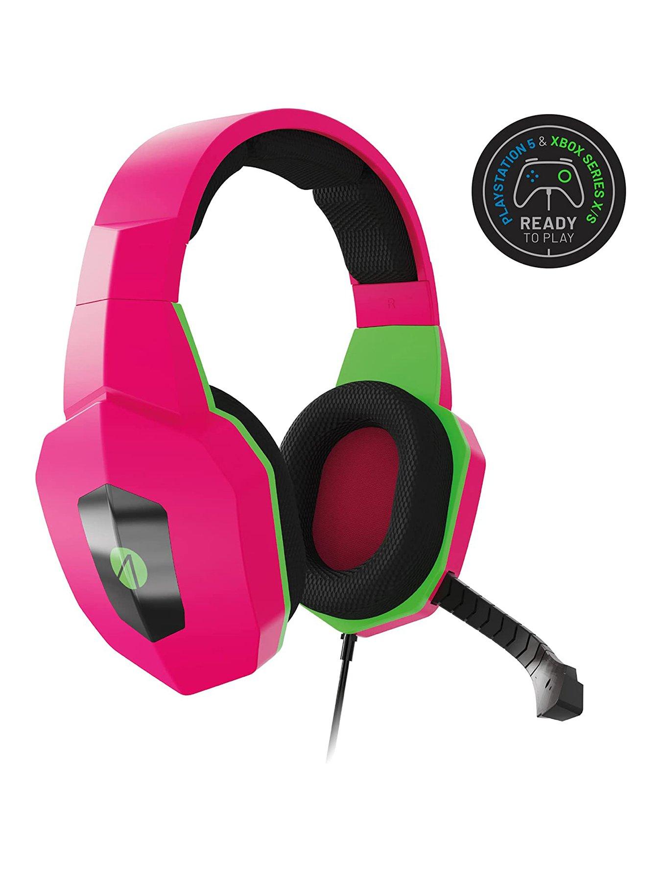 Pink headset with mic xbox online one