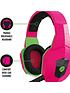  image of stealth-gaming-headset-for-xbox-ps4ps5-switch-pc-neon-edition-pink-amp-green