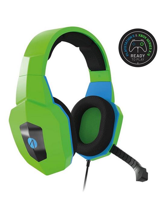 stillFront image of stealth-gaming-headset-for-xbox-ps4ps5-switch-pc-neon-edition-green-amp-blue