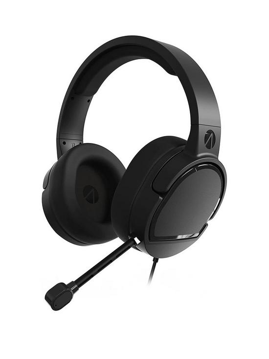 front image of stealth-panther-performance-gaming-headset-for-xbox-ps4ps5-switch-pc-black