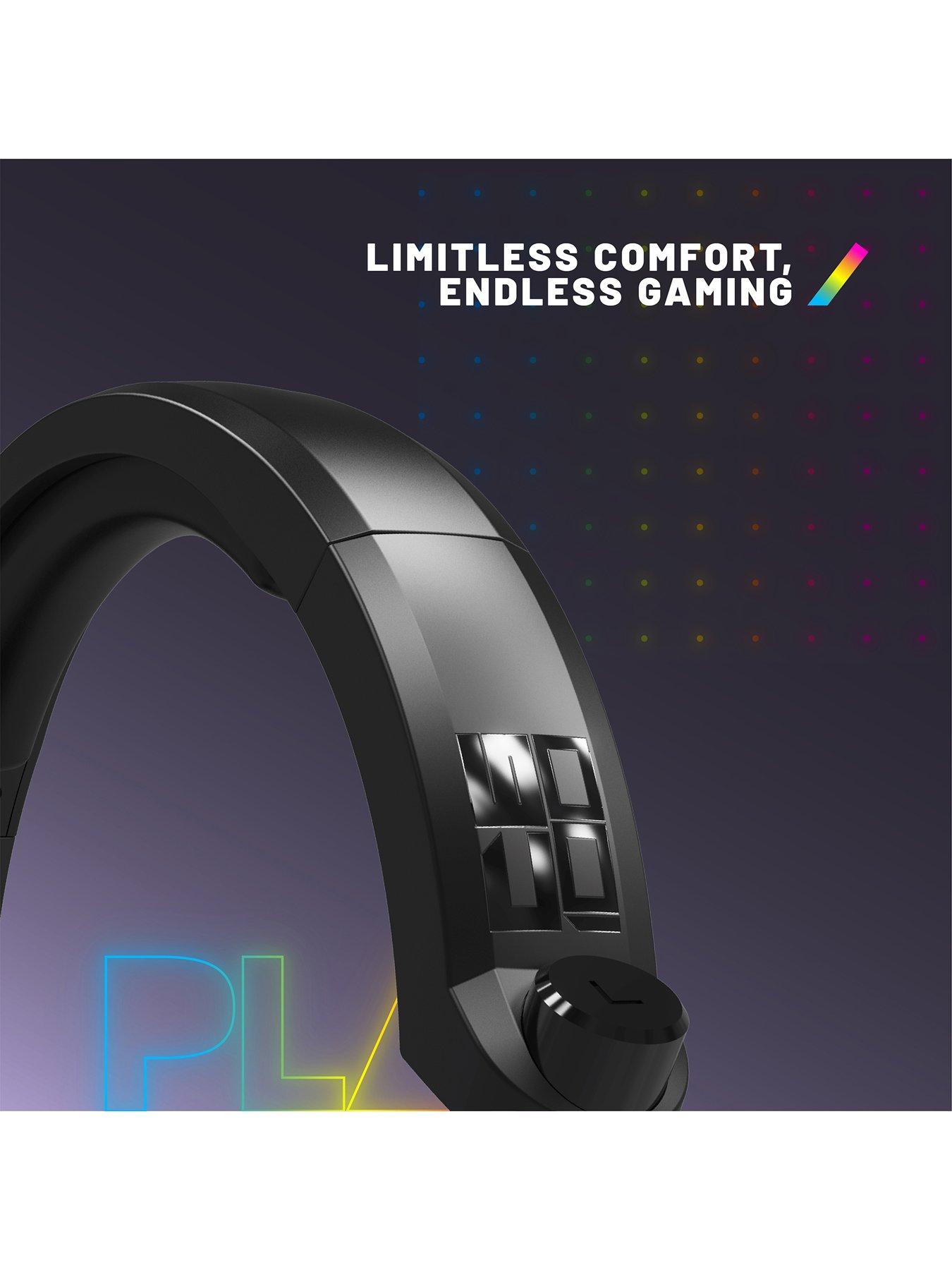 Image 4 of 7 of Stealth Light Up LED Gaming Headset for Xbox, PS4, PS5, Switch, PC