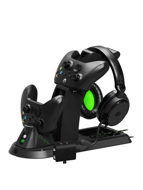 stealth-all-in-one-gaming-headset-charging-dock-amp-headset-stand-in-one-for-xbox-series-sx-black