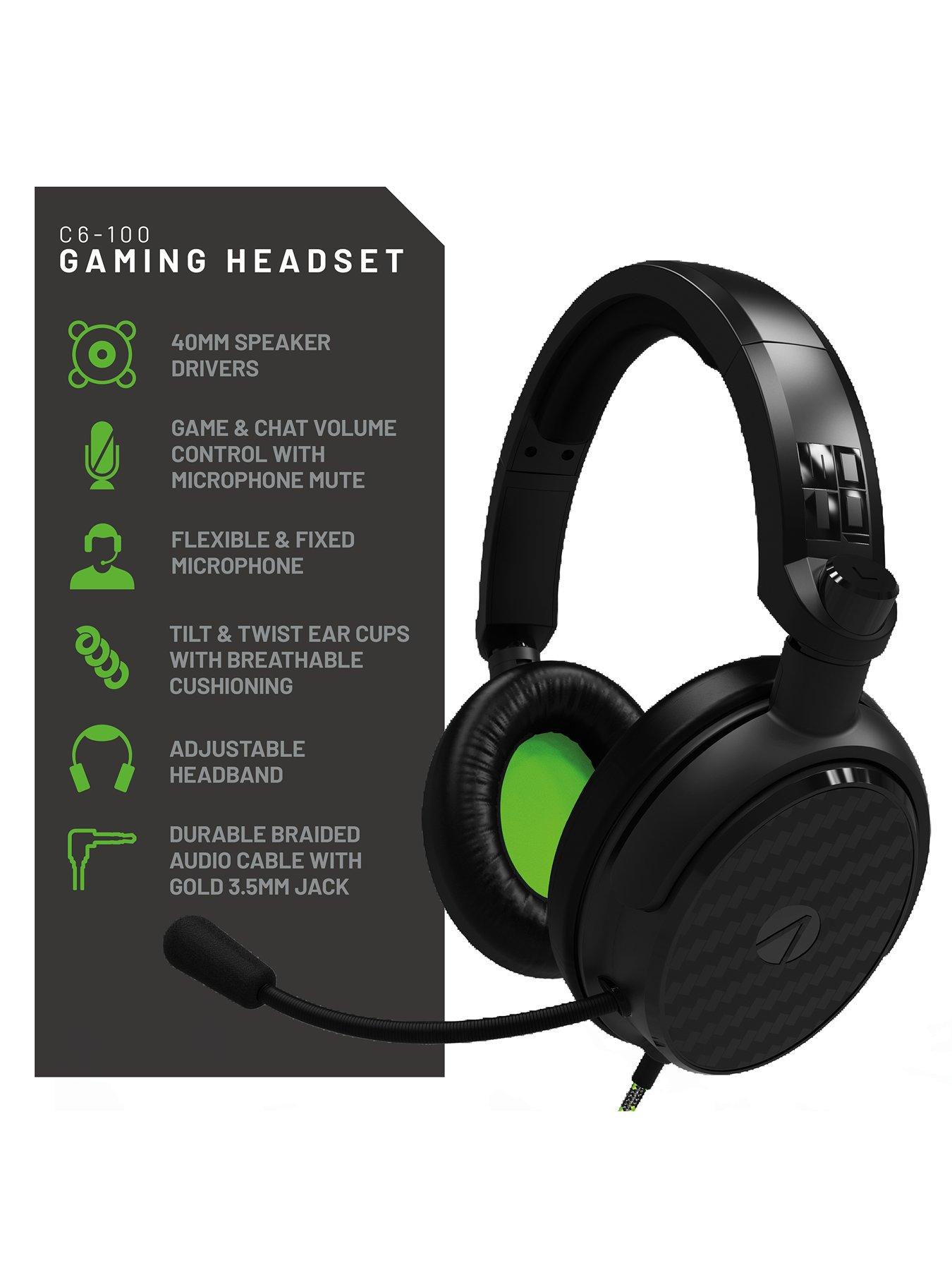 Image 4 of 7 of Stealth All-in-one Gaming Headset, Charging Dock &amp; Headset Stand in one for Xbox Series S/X - Black