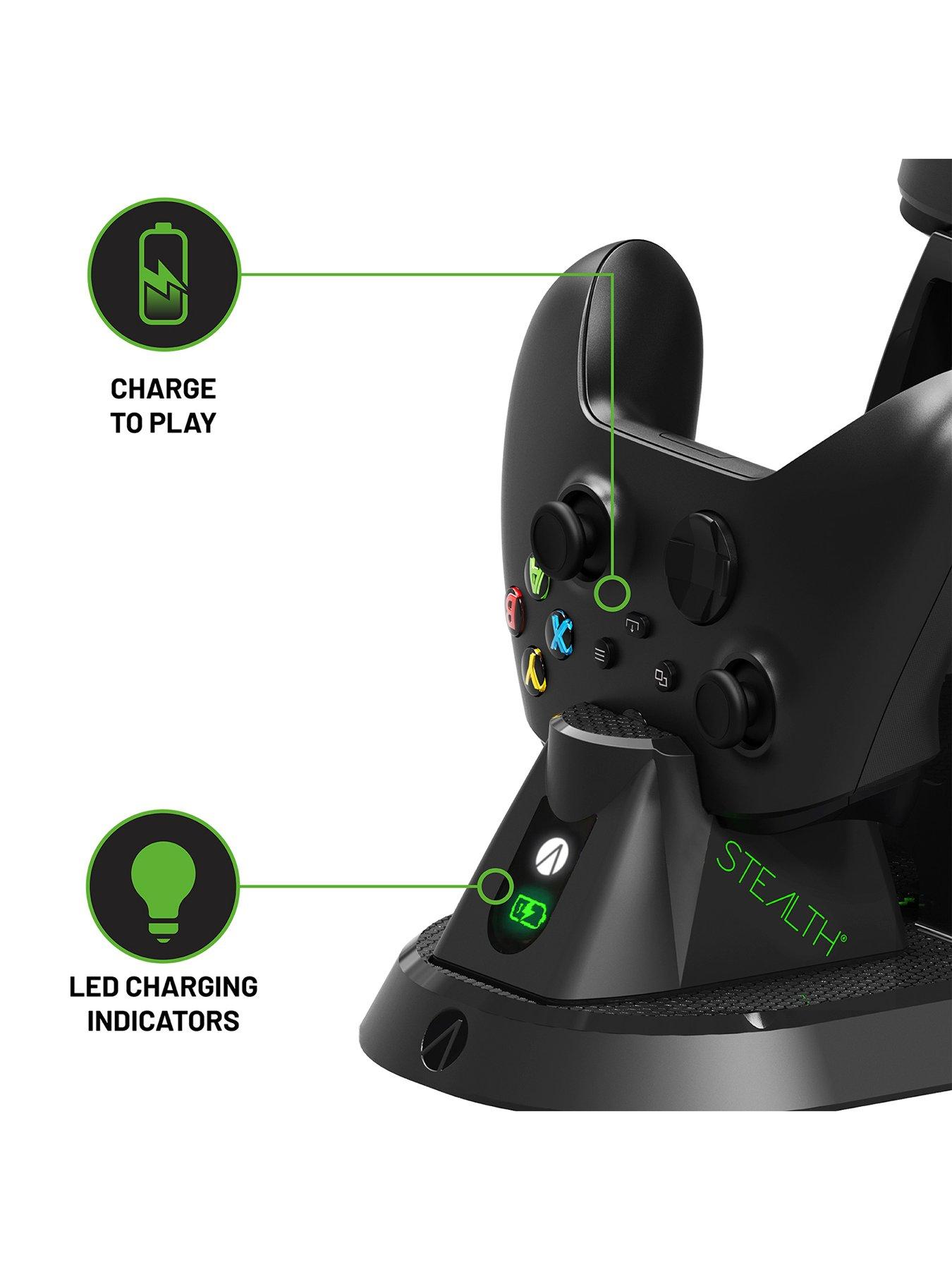 Image 5 of 7 of Stealth All-in-one Gaming Headset, Charging Dock &amp; Headset Stand in one for Xbox Series S/X - Black