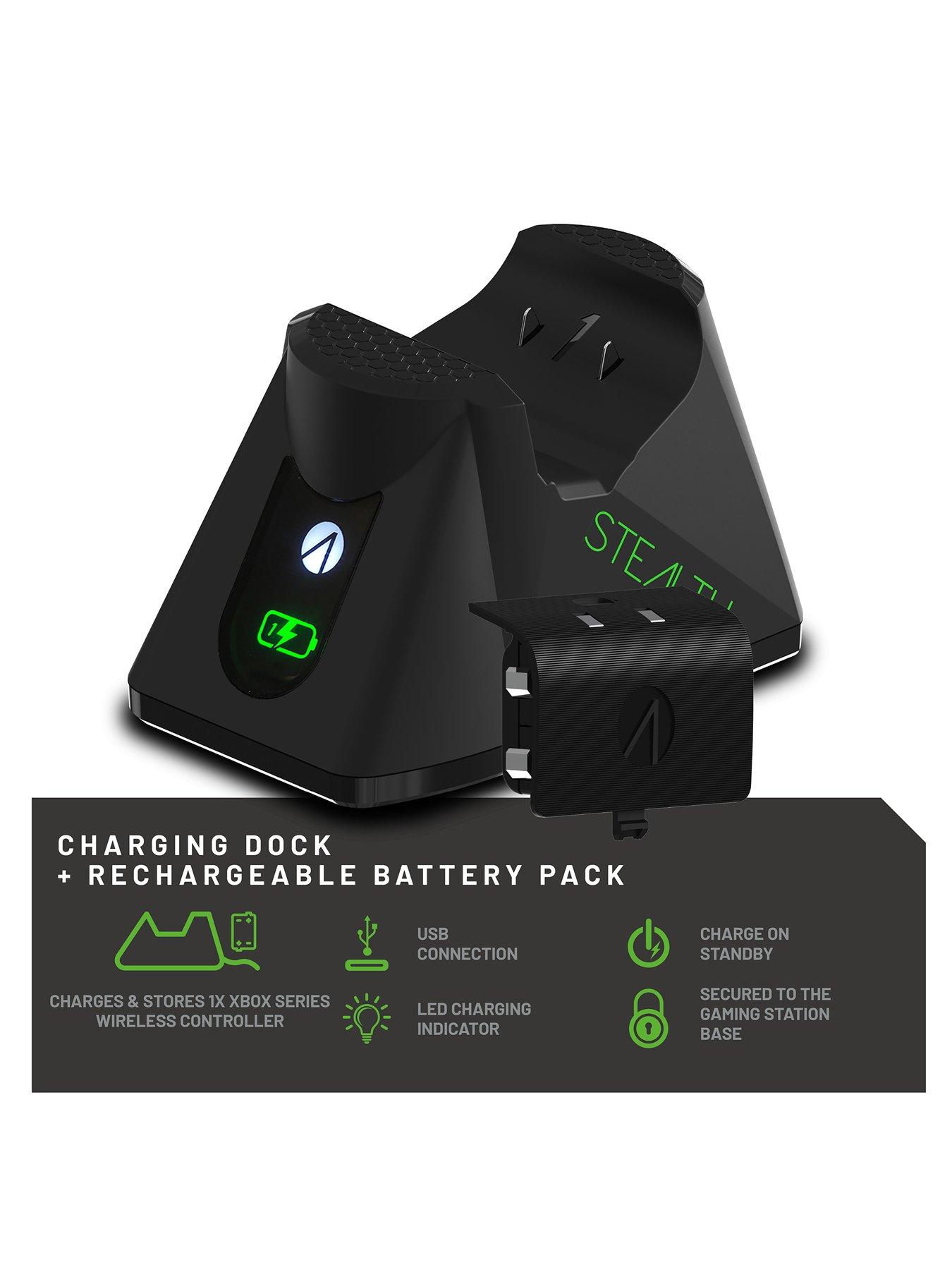 Image 5 of 7 of Stealth All-in-one Gaming Headset, Charging Dock &amp; Headset Stand in one for Xbox Series S/X - Black