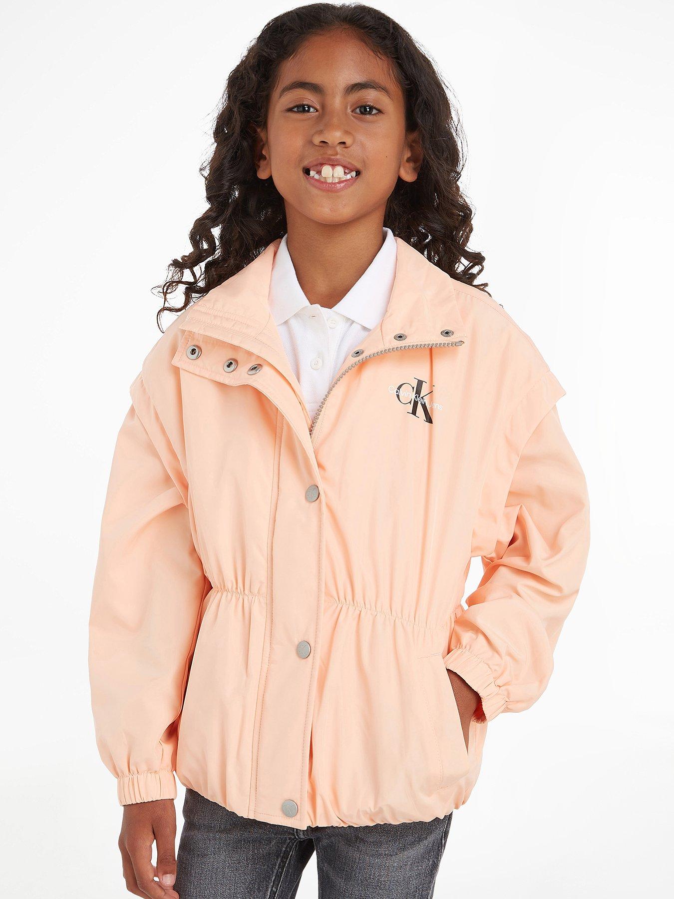 Girls calvin hot sale klein jacket