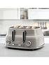  image of daewoo-sienna-4-slice-toaster-taupe