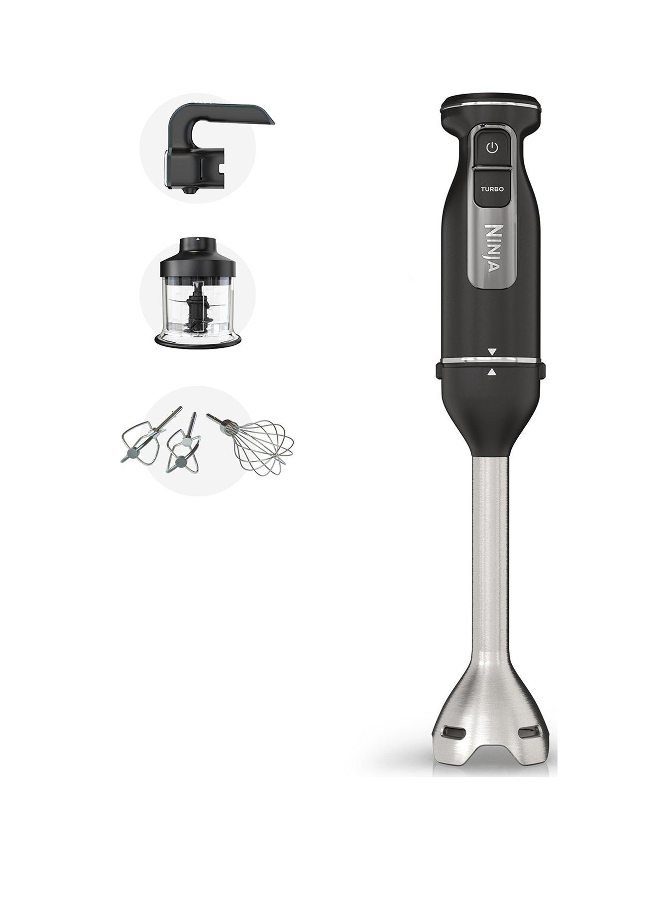 Product photograph of Ninja Foodi 3-in-1 Hand Blender Mixer Amp Chopper Ci100uk from very.co.uk