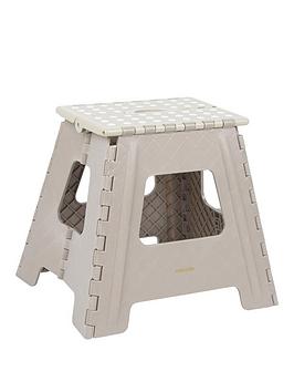 Product photograph of Salter Warm Harmony Diy Large Hobby Step Stool from very.co.uk