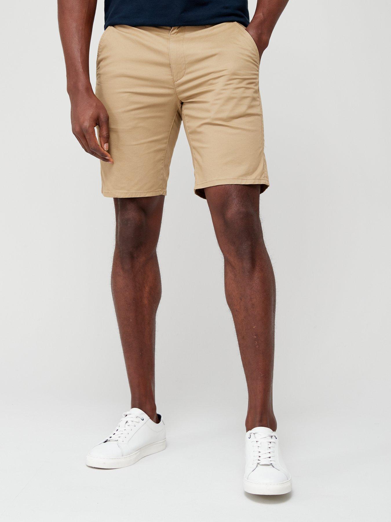 farah-hawk-chino-shorts-beige