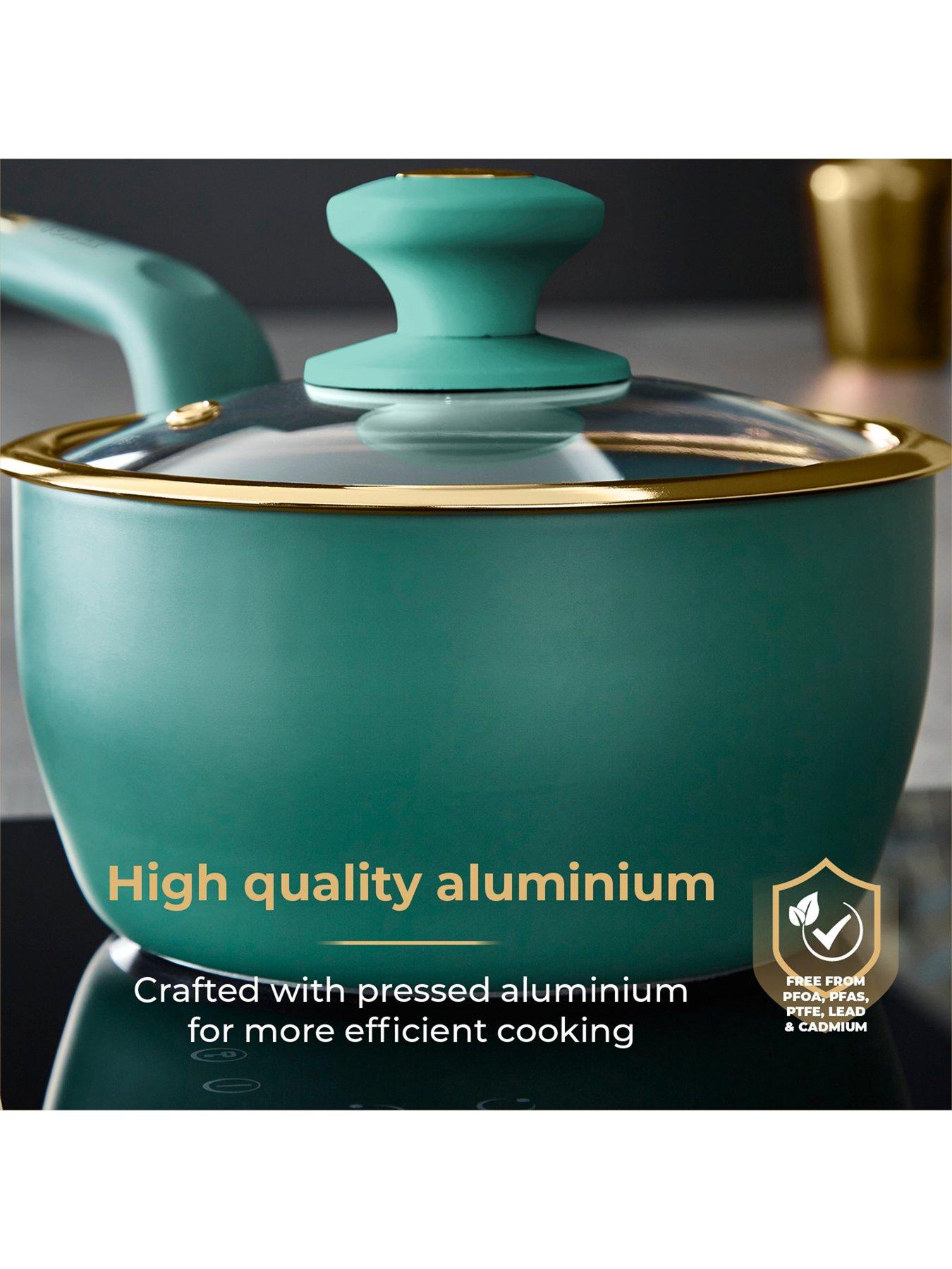 Image 5 of 7 of Tower Cavaletto 5-Piece Pan Set &ndash; Jade