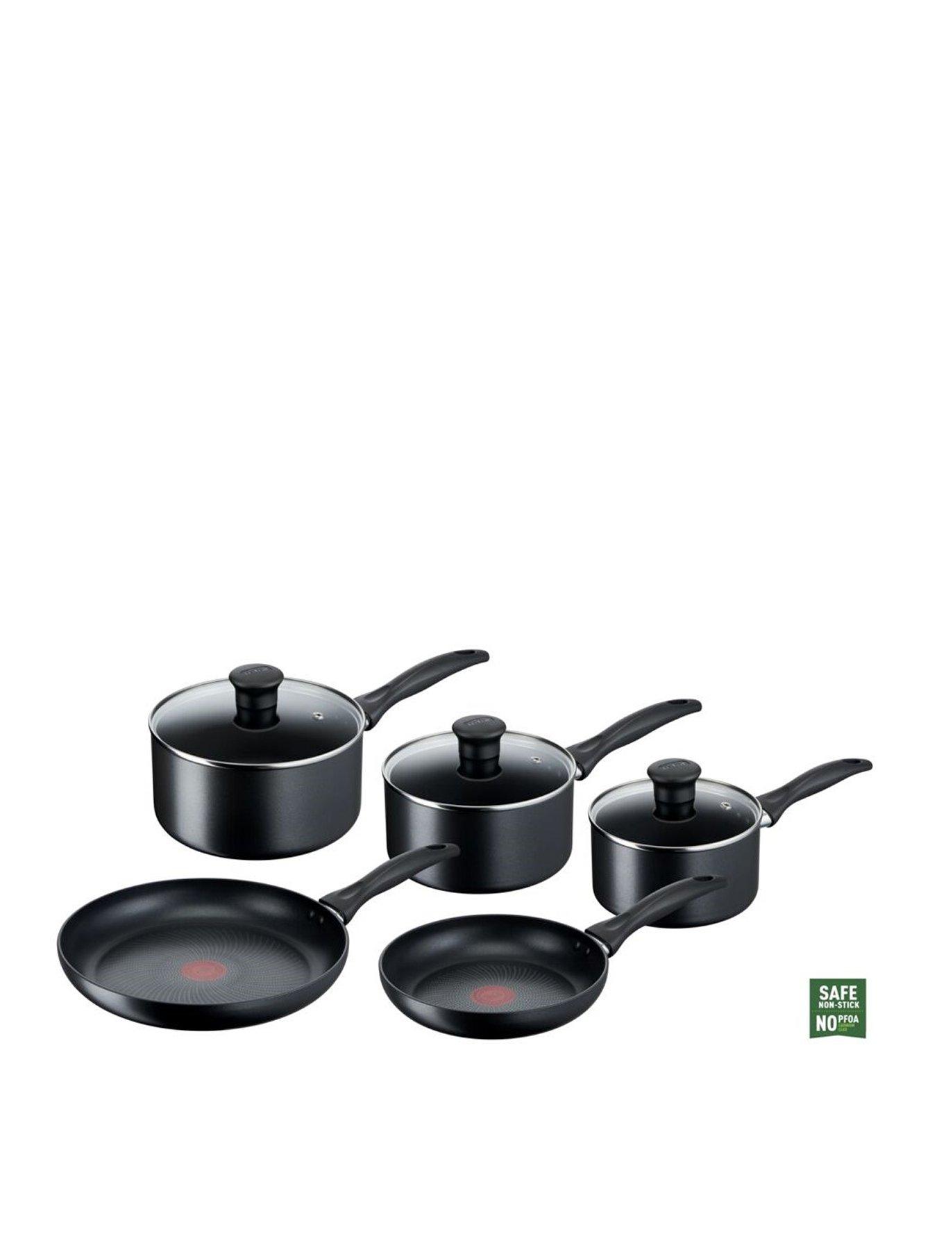 Tefal Induction 5pc Saucepan  &  Frying Pan Set
