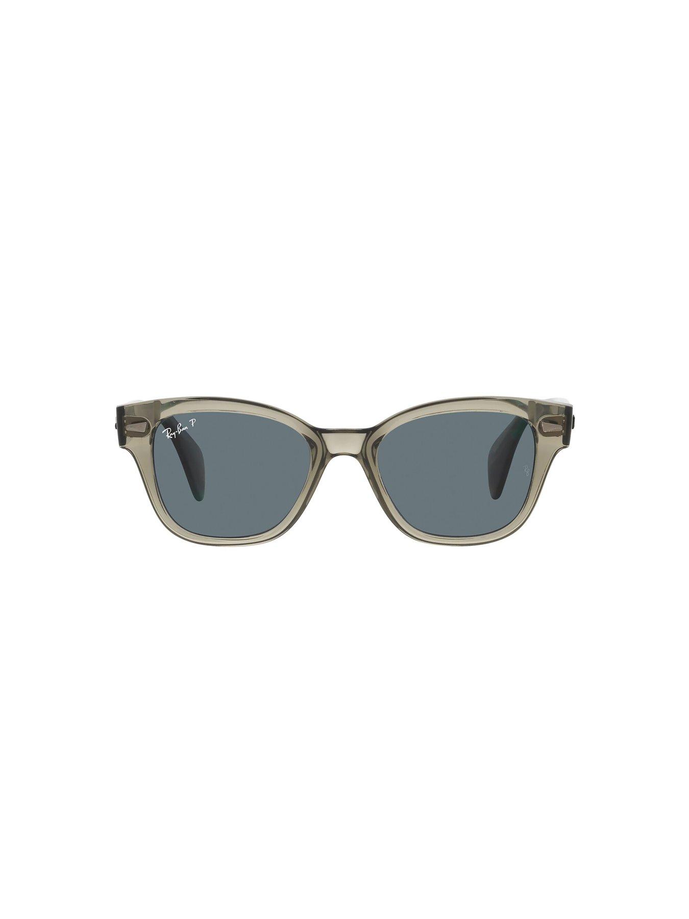 Image 3 of 4 of Ray-Ban Square Sunglasses - Transparent Green
