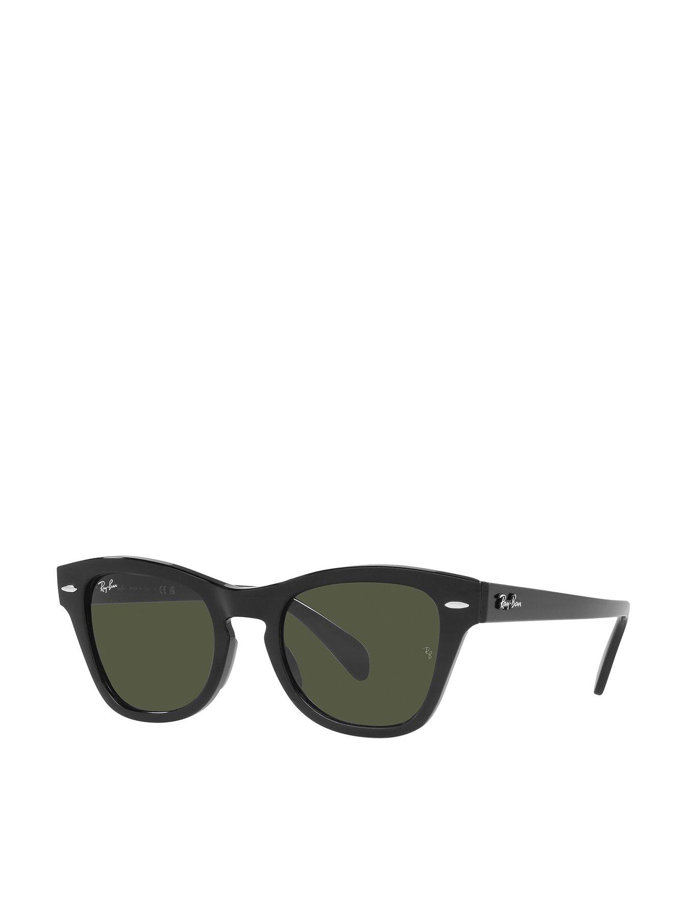 undefined Square Sunglasses - Black