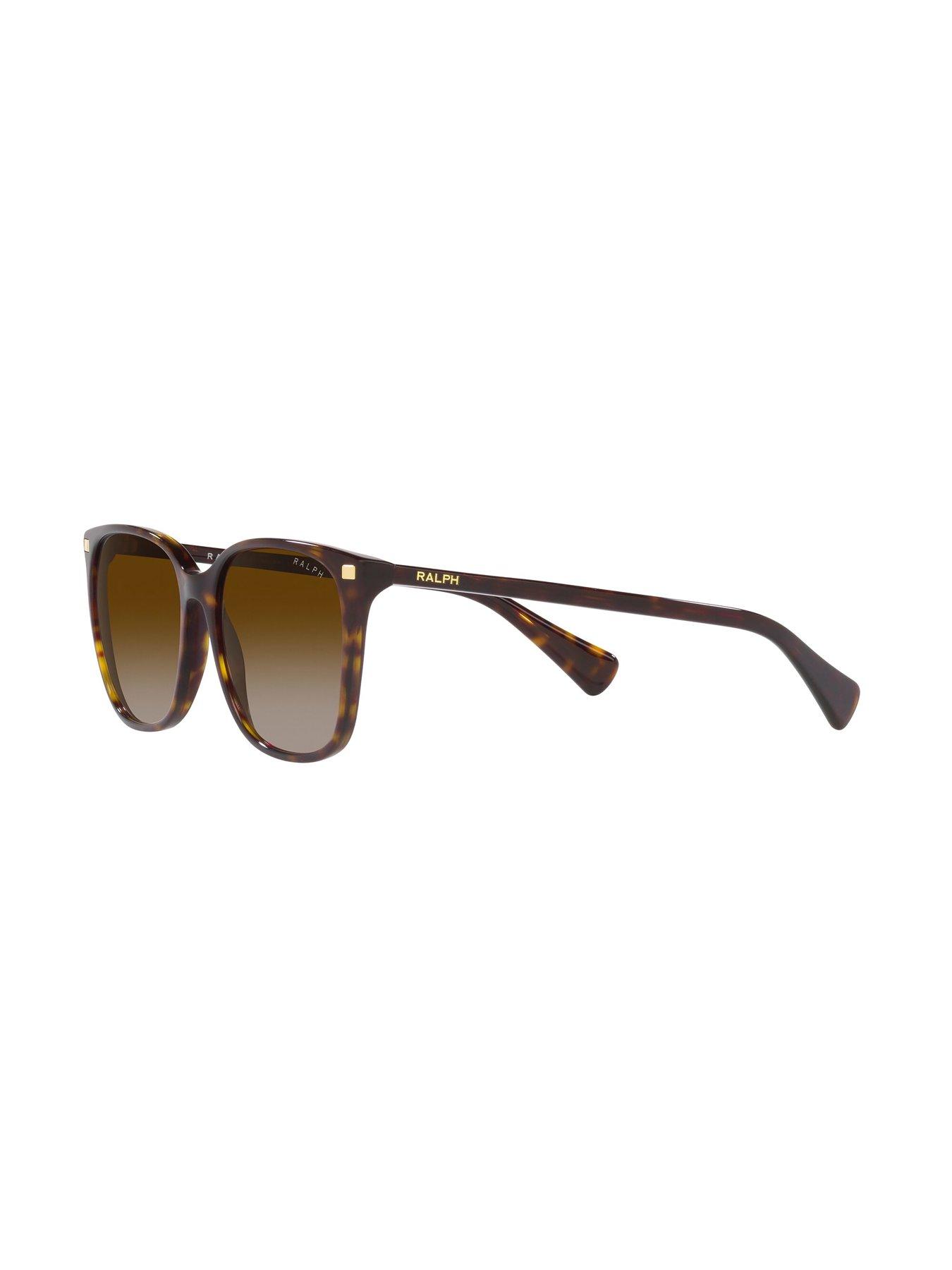 Image 2 of 4 of Ralph Tortoise Frame Sunglasses - Brown