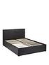  image of very-home-marston-faux-leather-lift-up-ottomannbspbed-frame-with-mattress-options-buy-and-save-blacknbsp--fscreg-certified