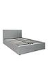  image of very-home-marston-faux-leather-lift-up-ottoman-bed-frame-with-mattress-options-buy-and-save-greynbsp--fscreg-certified