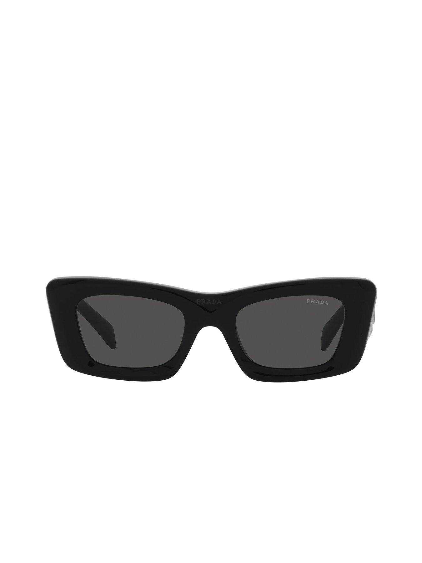 Prada Cat Eye Sunglasses - Black | very.co.uk