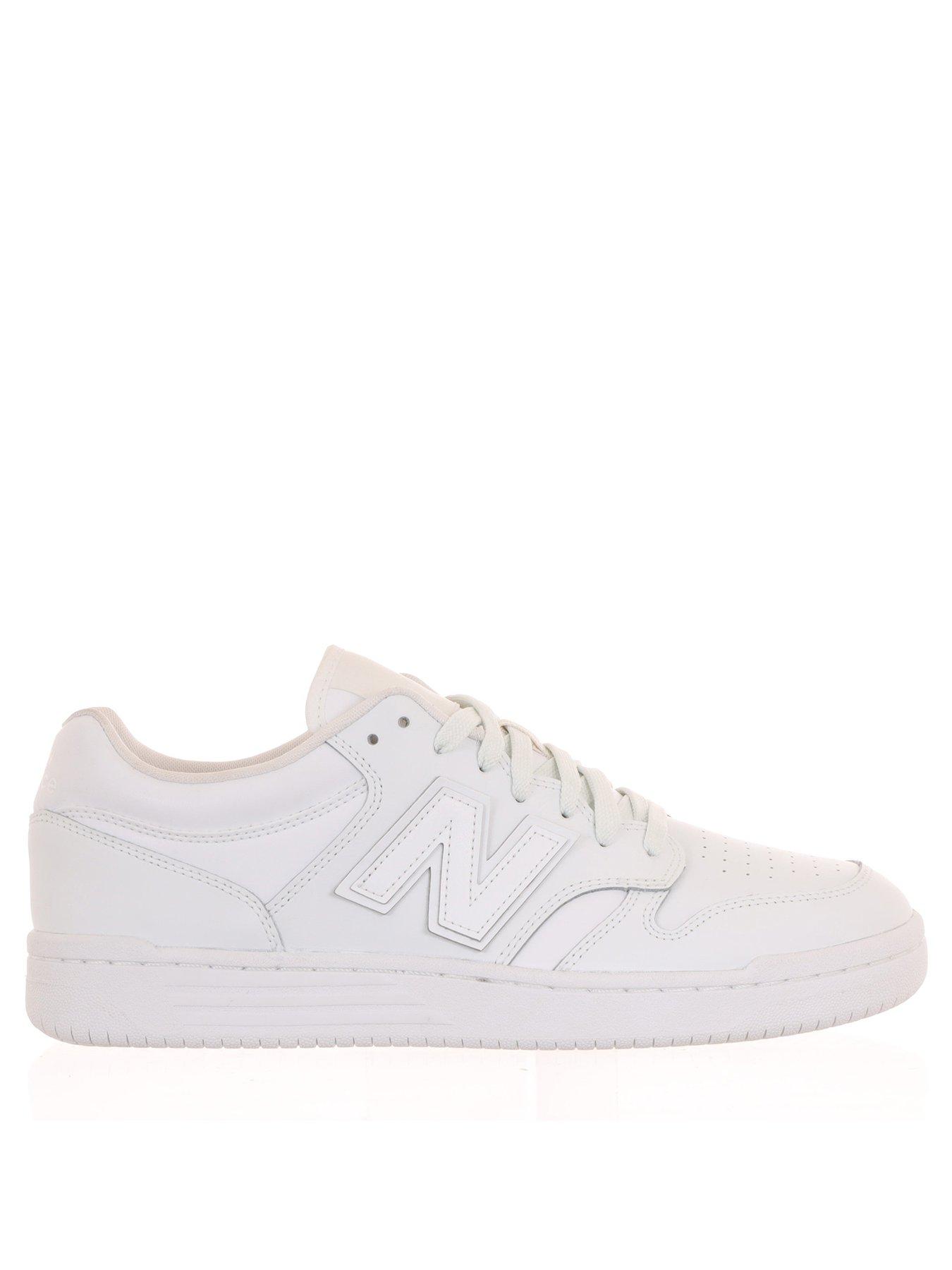 New Balance 480 Court Trainers White very.co.uk