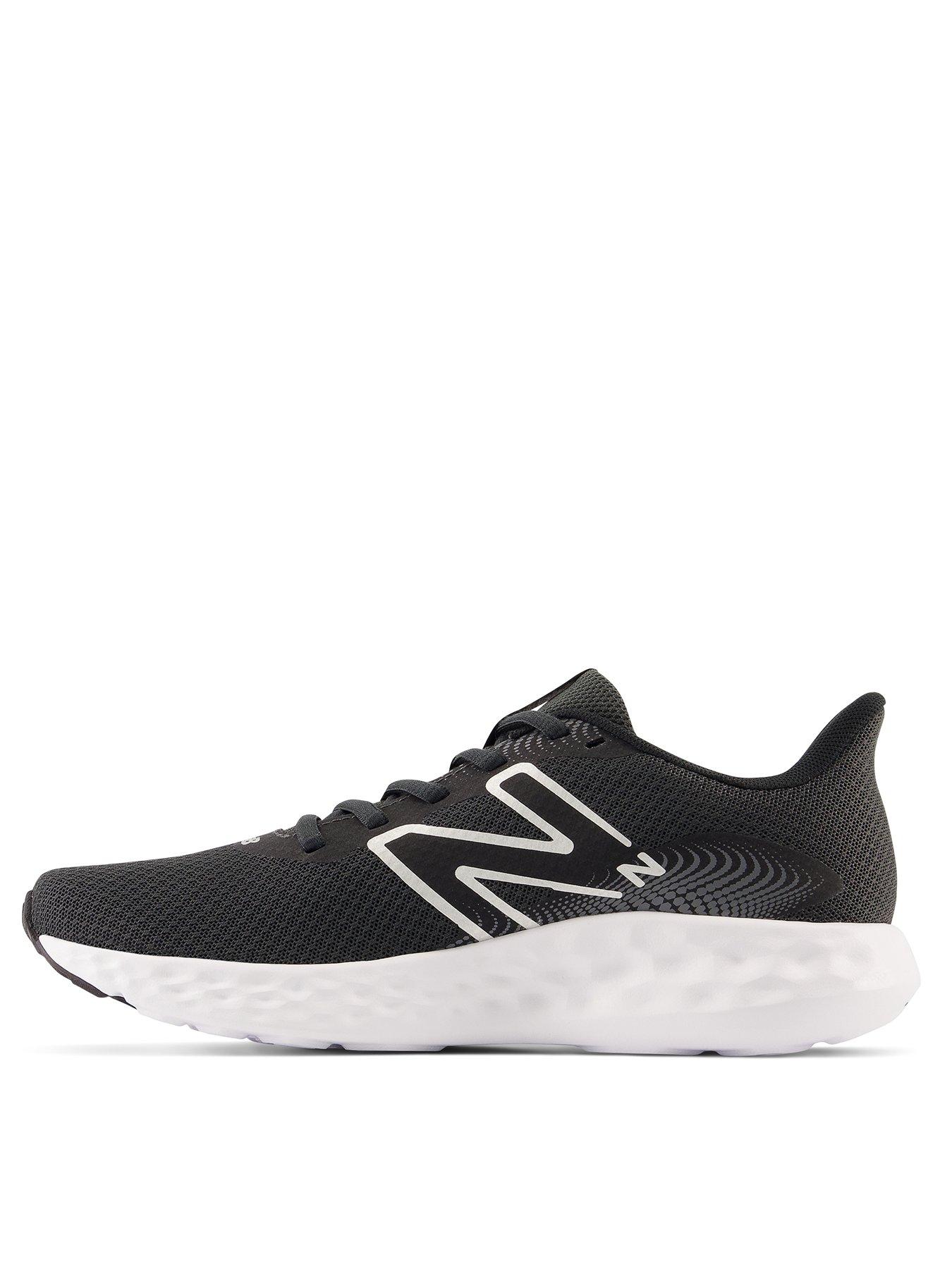 New Balance Womens Running 411 Trainers Black White very