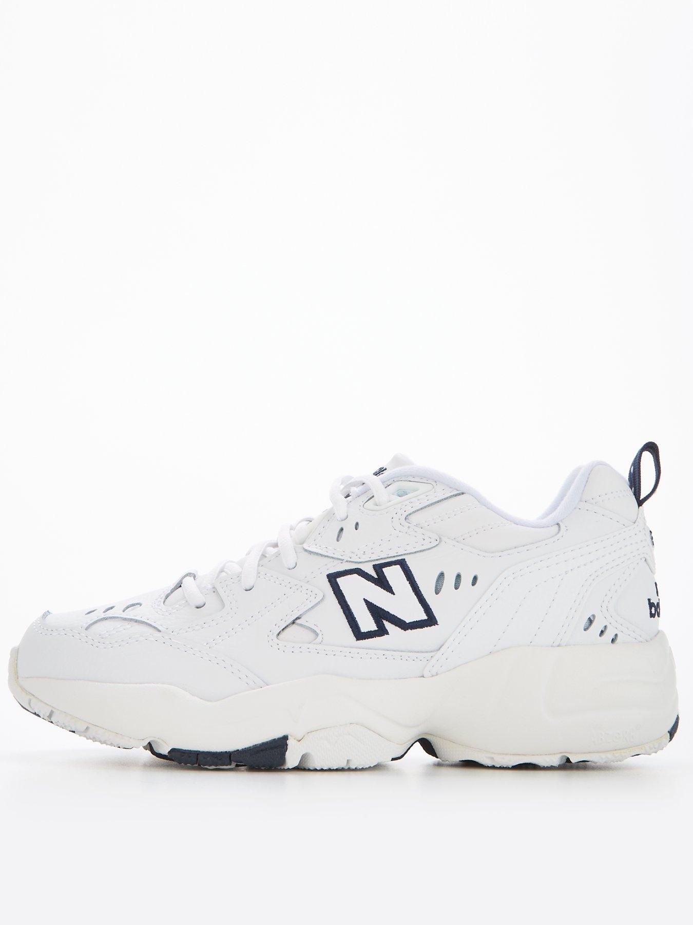 New balance best sale 608 white trainers