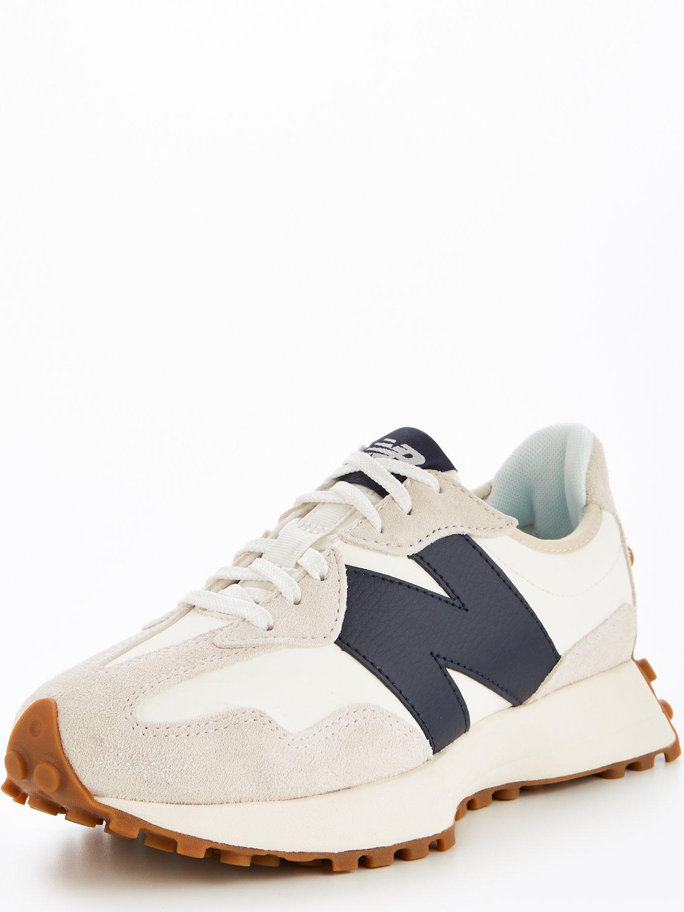 Ladies navy new balance trainers on sale