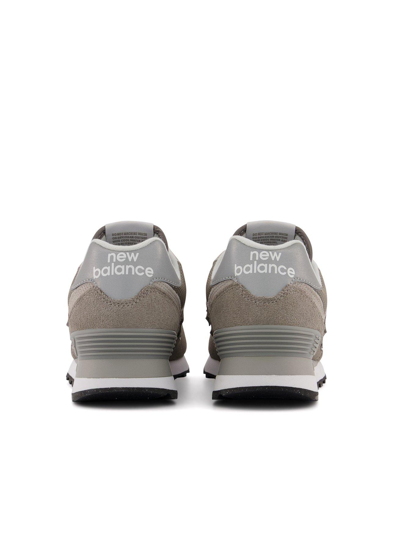 Ladies grey new balance trainers best sale