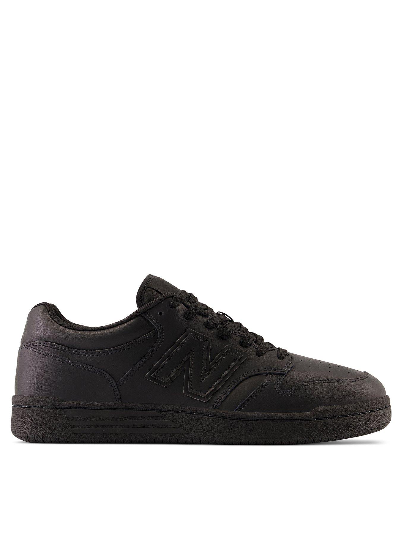 New Balance 480 Court Trainers Black Very