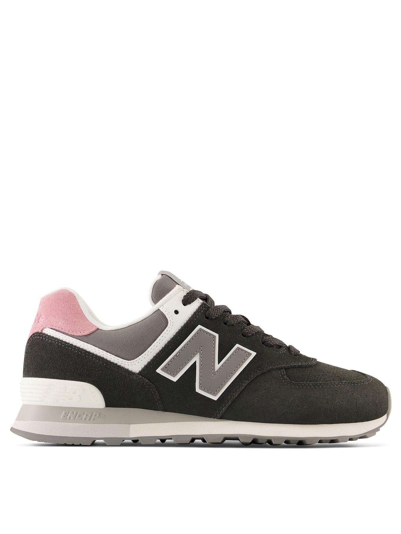 New balance wl 574 hotsell dark grey