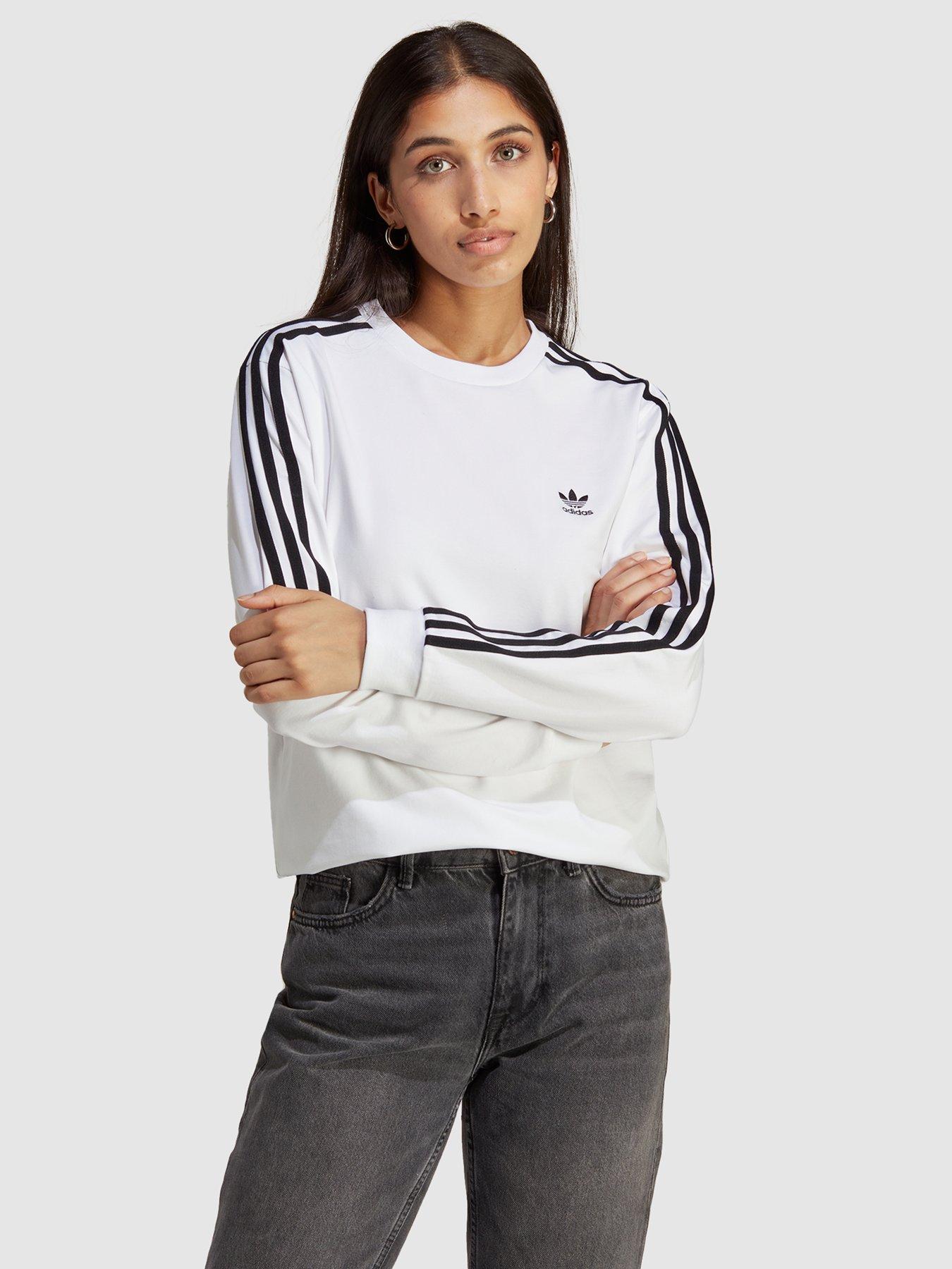 Adidas originals long store sleeve top womens