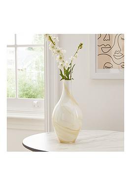 Product photograph of Michelle Keegan Home Evelina Art Glass Vase from very.co.uk