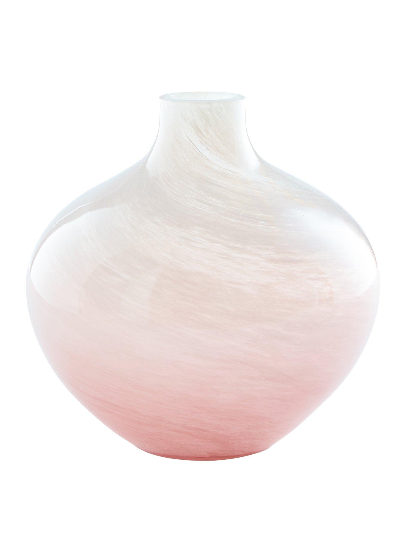 Mabel Blush Glass Vase