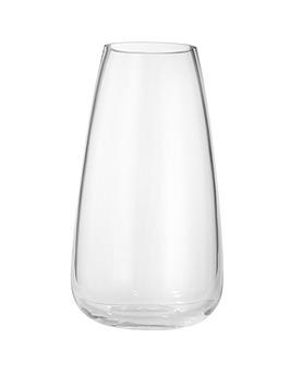 Product photograph of Everyday Teardrop Clear Glass Vase - 20cm from very.co.uk