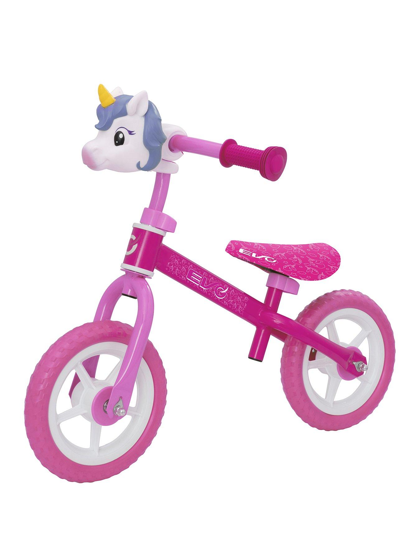evo balance bike blue