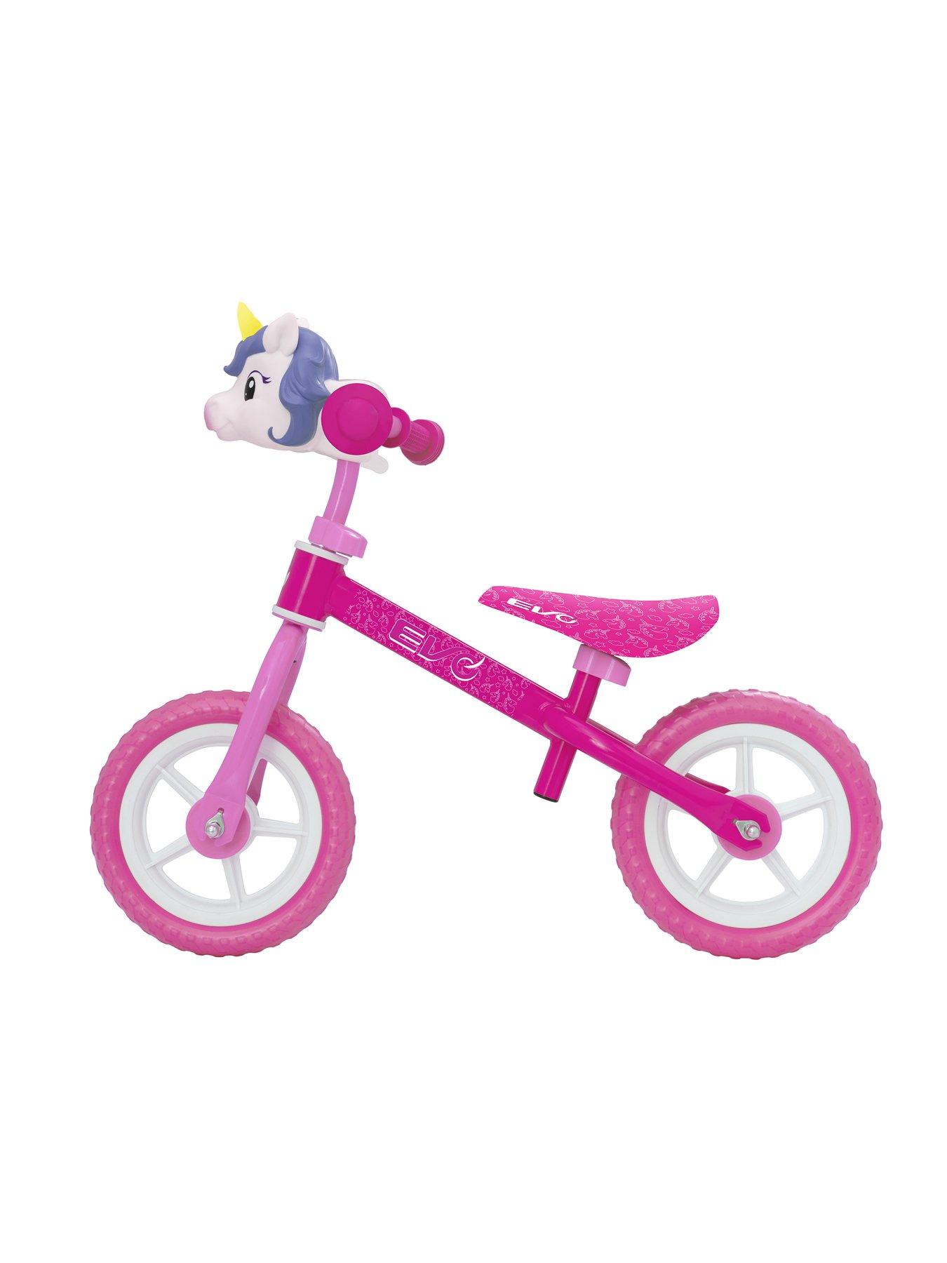 evo balance bike blue
