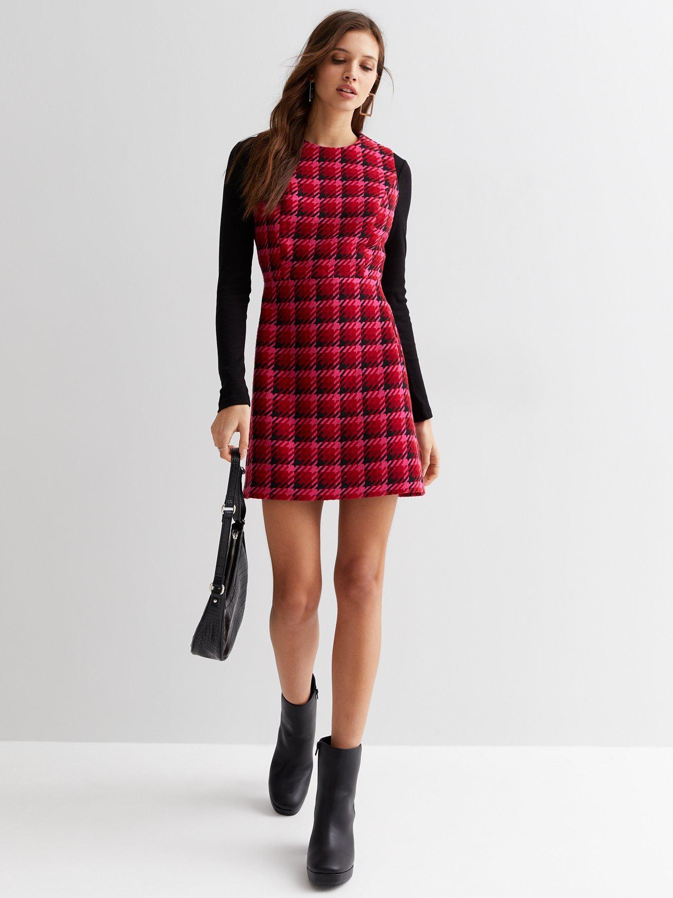 Check shift dress clearance uk