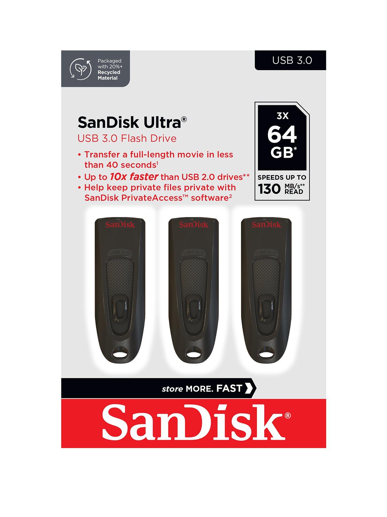 MEMORIA USB SANDISK ULTRA DUAL DRIVE M 3.0 64GB