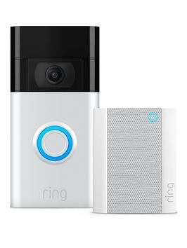 Product photograph of Ring Video Doorbell 2nd Gen Amp Chime See Things Clearly All Day Long And Hear Alerts Loud And Clear With Chime from very.co.uk