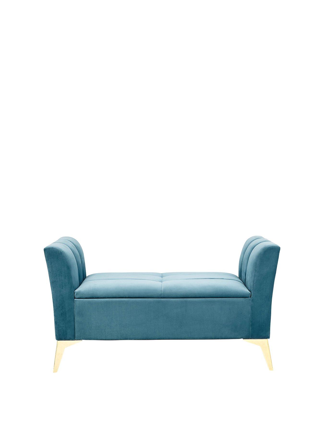 Image 1 of 6 of GFW Pettine Ottoman Storage Bench