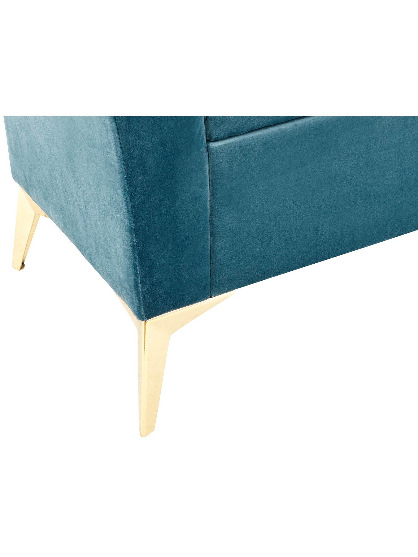 Image 5 of 6 of GFW Pettine Ottoman Storage Bench