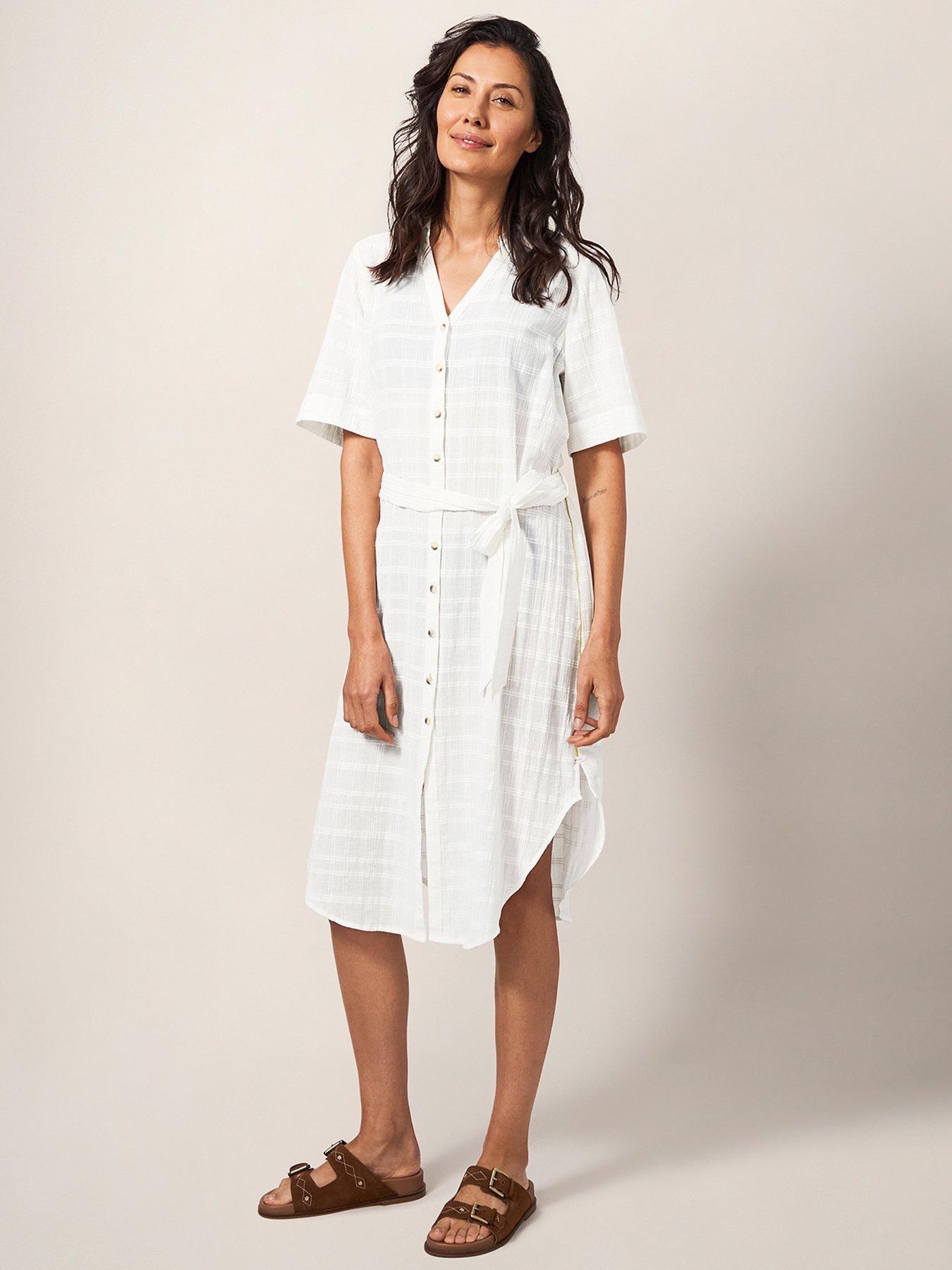 Aria best sale textured shirtdress