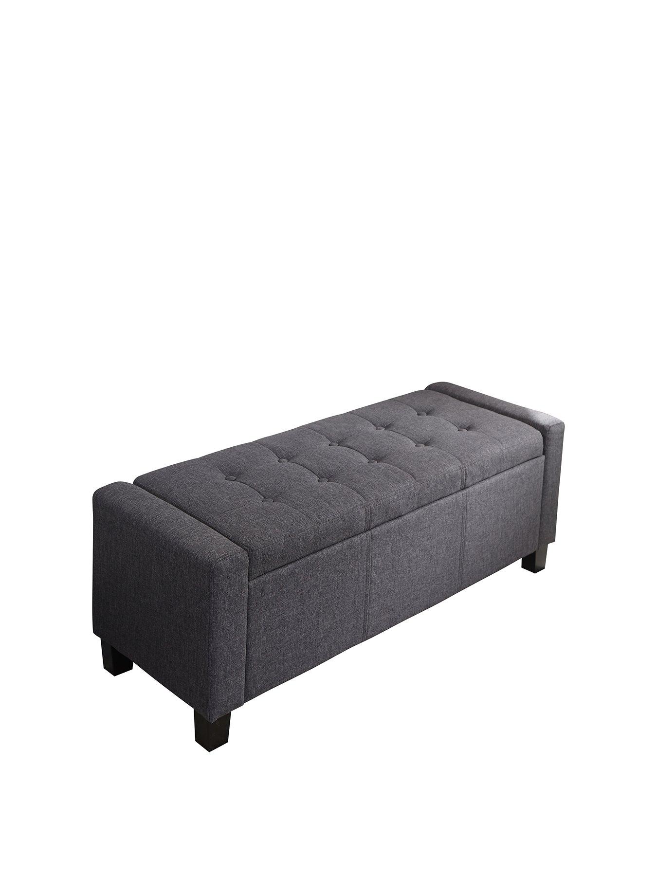 Product photograph of Gfw Verona Ottoman Bench from very.co.uk